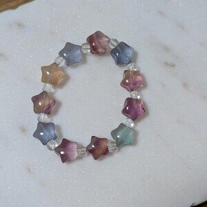 Crystal Healing fluorite star bracelet